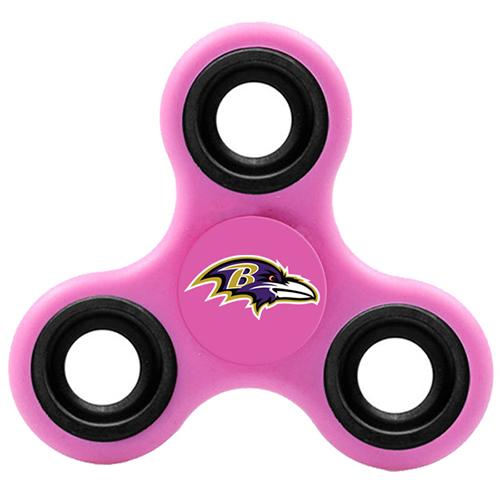 NFL Baltimore Ravens 3 Way Fidget Spinner K11 - Click Image to Close
